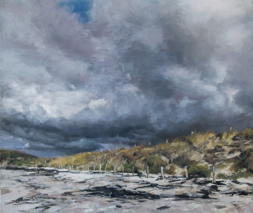 Orage sur les îles Chausey