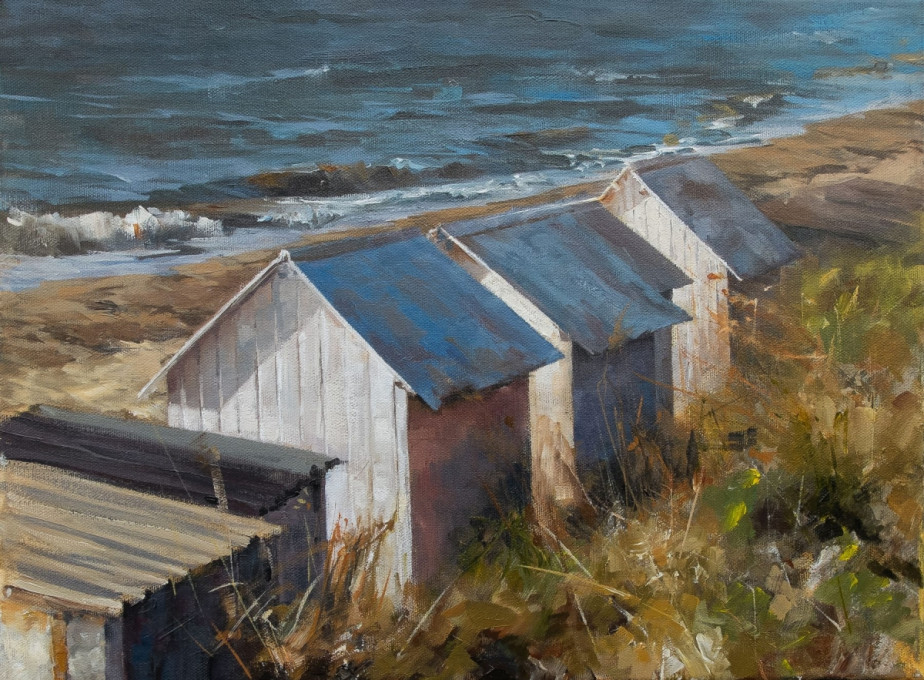 Les petites cabines de plage