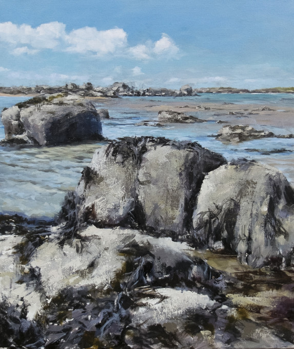 Au milieu des roches