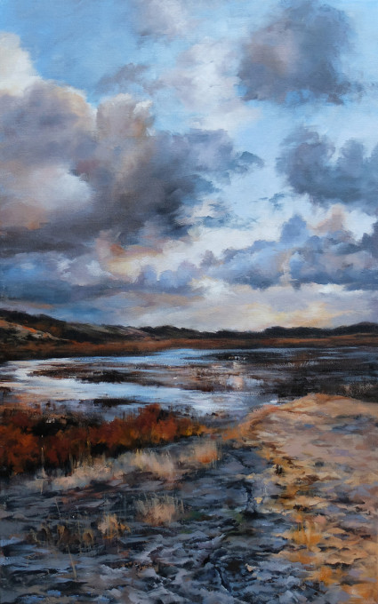 Crépuscule dans le havre